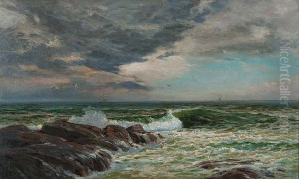 Surf, Monhegan Island - view 1