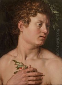 Adam by Goltzius Hendrick