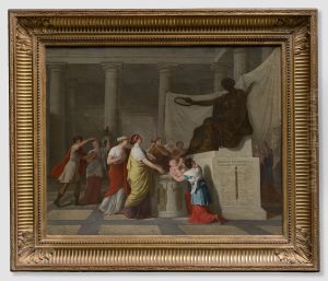 Le Devouement des Citoyennes de Paris (The Dedication of the Citizens of Paris) by Joseph-Benoit Suvee