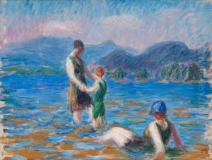 Lake Bathers, No. 2 by William James Glackens