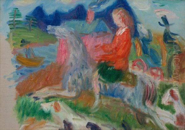 Study for Dream Ride - view 1
