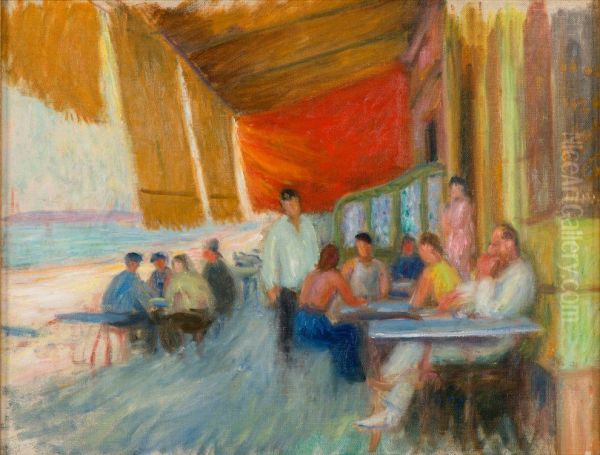 Outdoor Cafe - view 1