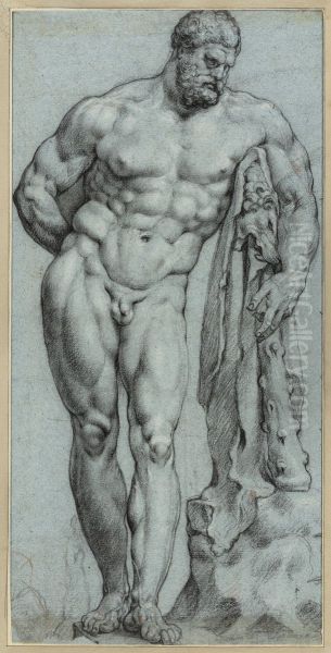 Hercules Farnese, viewed from the front - view 1