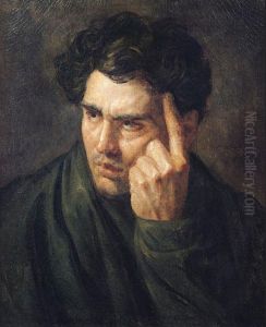 Portrait d'homme by Theodore Gericault