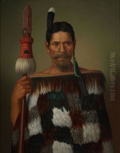 Portrait of Mr Paramena by Gottfried Lindauer