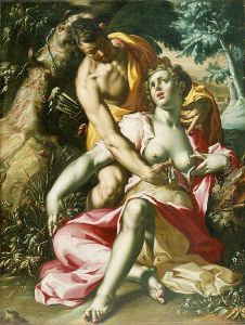 The Death of Procris by Joachim Wtewael (Uytewael)