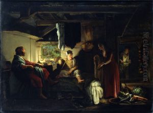 Jupiter und Merkur bei Philemon und Baucis