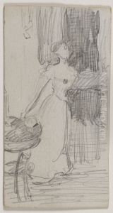 Study for Mrs. Larz Anderson by Cecilia Beaux