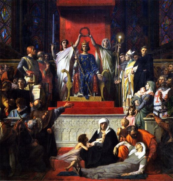 La Glorification de Saint Louis - view 1