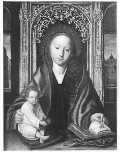 Virgin and Child by Quinten Metsys