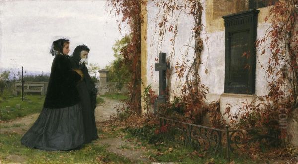 Auf dem Friedhof - view 1