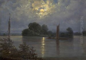 Full Moon near Pillnitz by Carl Gustav Carus