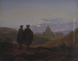 Memories of Rome II (Raphael and Michelangelo at the Sight of St. Peter)