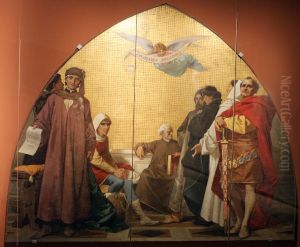 Fondatori delle Opere Pie Fiorentine by Amos Cassioli