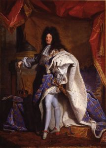 Louis XIV, roi de France (1638-1715) by Hyacinthe Rigaudand workshop