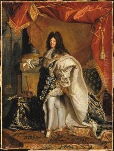 Louis XIV, roi de France (1638-1715) by Hyacinthe Rigaud
