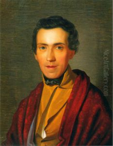 Portrait of Ludwig Richter Portrait of Ludwig Richter