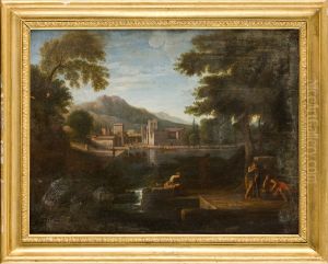 Paysage avec ville