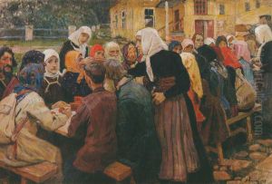 Meal by Aleksey Mikhailovich Korin