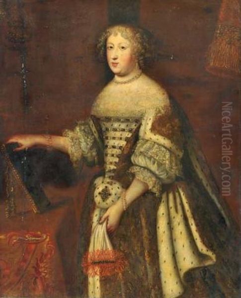 Maria Theresa of Spain(1638-1683), Queen of France, wife of Louis XIV - view 1