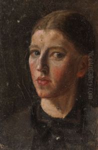 self-portrait (1878-1879). by Anna Ancher