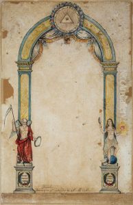 Arco para a chegada do Imperador D. Pedro II em Itu, em 1846 by Miguelzinho Dutra