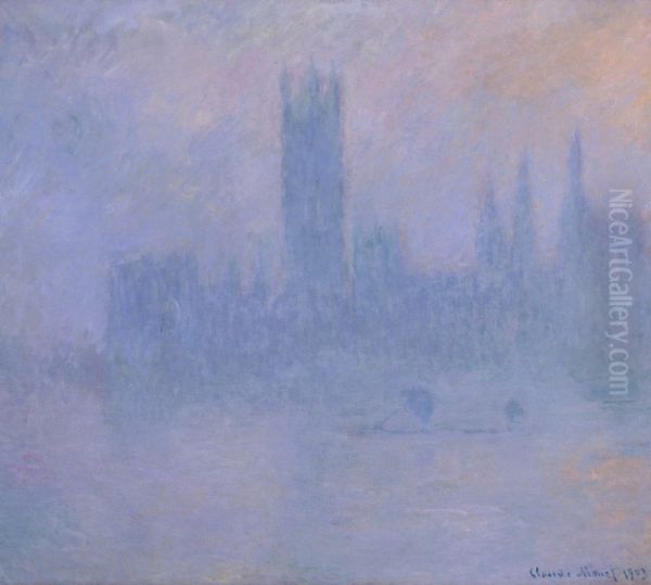 Houses of Parliament, Symphonie in blau - view 1