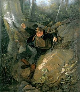 Jagdungluck by Carl Spitzweg