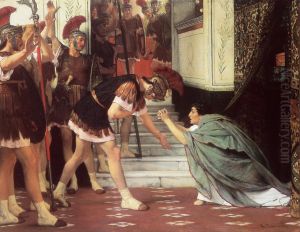 Proclaiming Claudius Emperor by Lawrence Alma-Tadema