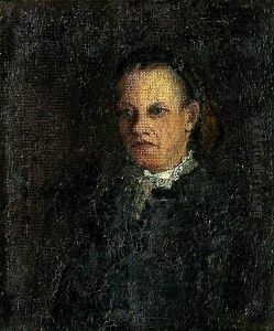 The wife of the old tailor.