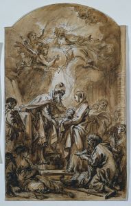 The Presentation in the Temple by Francois Boucher