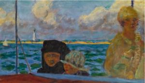 EN BATEAU. LA PROMENADE EN MER