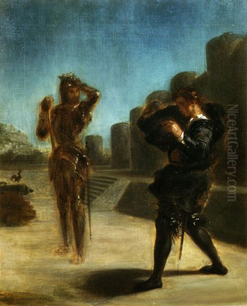 Ghost of Hamlet's father. - view 1