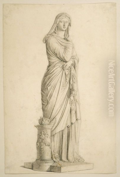 Statue of a Roman Woman - view 1