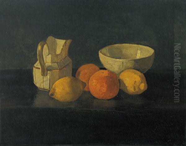 Stilleben mit Schale und Milchkannchen - view 1