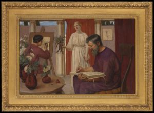 Dioscorides describing the mandrake