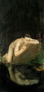 Narkissos by Magnus Enckell