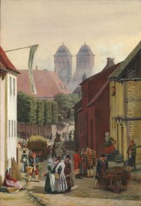 A Market Day in Viborg