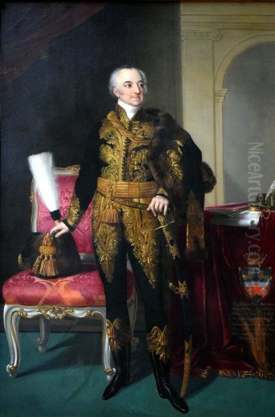 Portrait of Baron Janos Malonyay - view 1