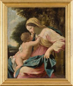 La Vierge et l'Enfant by Simon Vouet