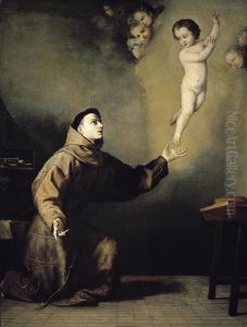 Aparicion del Nino Jesus a San Antonio de Padua