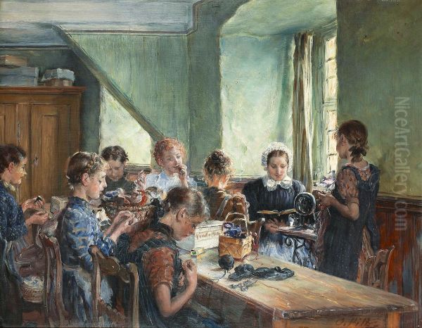 A Sewing Lesson / Sewing Hour - view 1