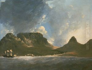A view of the Cape of Good Hope, taken on the Spot, from on board the Resolution, Capt. Cook