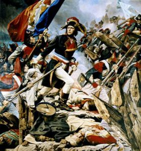 Le general Hoche a la bataille de Quiberon en 1795