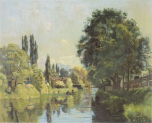 Der Aarekanal bei Thun