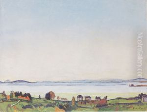 Der Genfersee von Lausanne aus