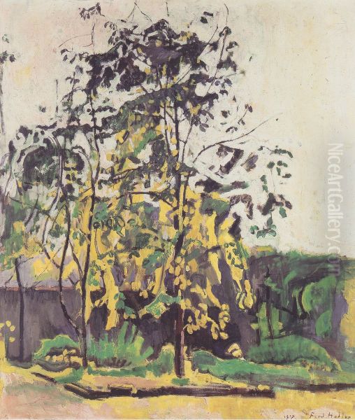 Baume im Ateliergarten - view 1