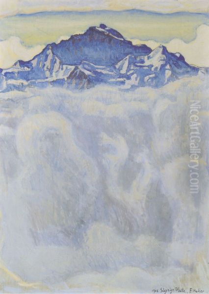 Die Jungfrau uber dem Nebelmeer - view 1