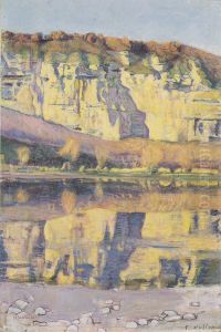 Partie an der Rhone by Ferdinand Hodler