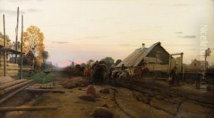 Road to Reval by Oskar Hoffmann
